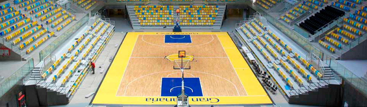 Subheader - Pabellón Gran Canaria Arena - Infraestructuras Deportivas Canarias